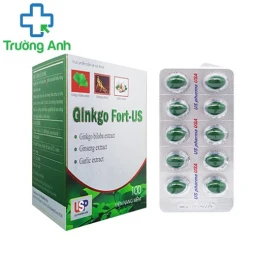 GINKGO FORT-US - Hỗ trợ giảm triệu chứng các bệnh lý thần kinh