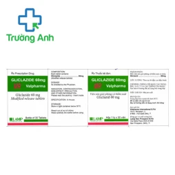 Gliclazide 60mg MR Valpharma - Thuốc điều trị đái tháo đường của Italy