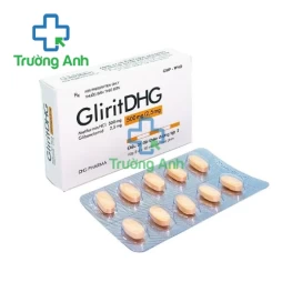 GliritDHG 500mg/2,5mg DHG - Thuốc điều trị đái tháo đường hiệu quả