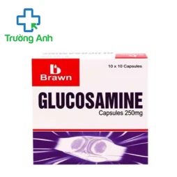 Glucosamine 250mg Brawn - Thuốc điều trị thoái hóa xương khớp hiệu quả