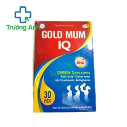 Gold Mum IQ Essen - Giúp bổ sung acid folic, calci, vitamin và khoáng chất