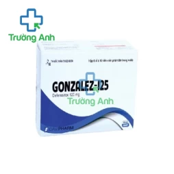 Gonzalez-125 - Thuốc điều trị ngộ độc sắt và thải sắt hiệu quả