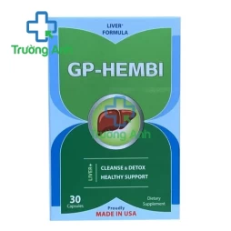 GP-Hembi - Giúp thải độc gan, hỗ trợ điều trị viêm gan hiệu quả