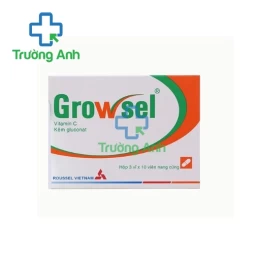 Growsel - Thuốc bổ vitamin C và kẽm hiệu quả