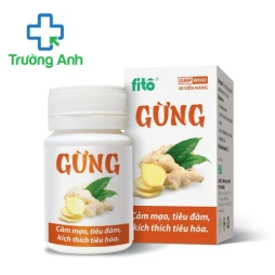 Gừng Fito - Giúp giải cảm, tiêu đàm, kích thích tiêu hóa hiệu quả 