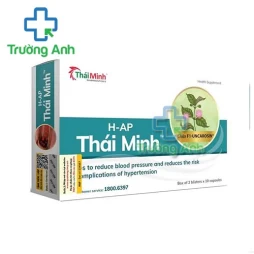 H - AP Thái Minh - Hỗ trợ hạ huyết áp nhanh chóng