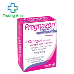 HealthAid Pregnazon Complete Omega-3 - Viên uống bổ sung vitamin và khoáng chất cho cơ thể