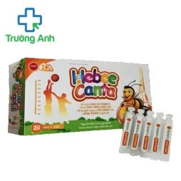 Hebee Canta - Bổ sung canxi hỗ trợ phát triển chiều cao hiệu quả 