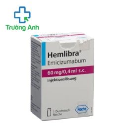 Hemlibra 60mg/0.4ml Roche - Thuốc dự phòng chảy máu ở bệnh nhân tan máu