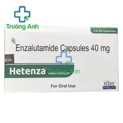 Hetenza 40mg Capsules Heet Health Care - Thuốc điều trị ung thư tuyến tiền liệt hiệu quả