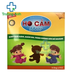 Ho cảm BBear - Giúp giải cảm, giảm ho, tăng sức đề kháng hiệu quả 