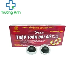 Hoàn Thập Toàn Đại Bổ Tw3 (viên hoàn) - Giúp bồi bổ sức khỏe hiệu quả