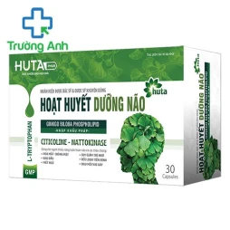 Hoạt huyết dưỡng não Huta - Giúp hoạt huyết tăng cường tuần hoàn não hiệu quả