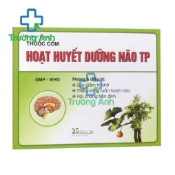 Hoạt huyết dưỡng não TP - Giúp phòng và điều trị suy giảm trí nhớ, tiền đình