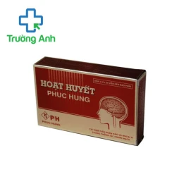 Hoạt huyết Phúc Hưng - Lưu thông máu, cải thiện tuần hoàn não và ngoại vi