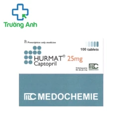 Hurmat 25 Medochemie - Thuốc điều trị tăng huyết áp, suy tim