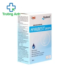 Hyabest Drops - Dung dịch nhỏ mũi làm sạch mũi hiệu quả