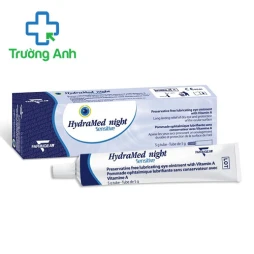 HydraMed Night 5g Farmigea - Kem bôi tra mắt làm dịu mắt hiệu quả