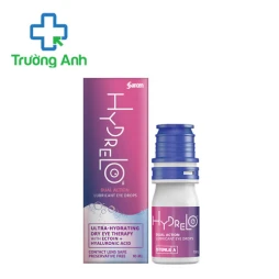 Nước mắt nhân tạo Hydrelo Dual Action 10ml Santen giảm khô mắt hiệu quả