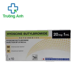 Hyoscine Butylbromide Rotexmedica 20mg/1ml - Thuốc chống co thắt đường ruột hiệu quả