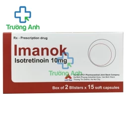 Imanok 10mg - Thuốc điều trị mụn trứng cá nặng hiệu quả