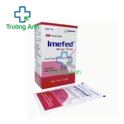 Imefed 500mg/125mg - Thuốc điều trị nhiễm khuẩn hiệu quả của Imexpharm