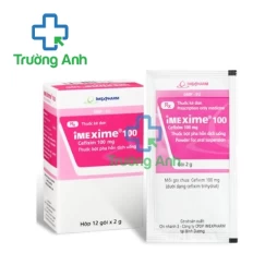 Imexime 100 Imexpharm (Hộp 12 gói) - Thuốc điều trị nhiễm khuẩn