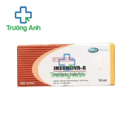 Insunova - R 100IU/ml Inj.10ml - Thuốc điều trị bệnh đái tháo đường hiệu quả