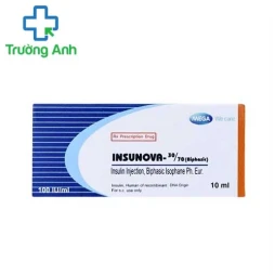 Insunova 30/70 100IU/1ml Inj.10ml - Thuốc điều trị bệnh tiểu đường hiệu quả