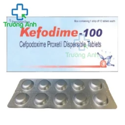 Kefodime-100 tablets - Thuốc điều trị nhiễm khuẩn hiệu quả của Ấn Độ