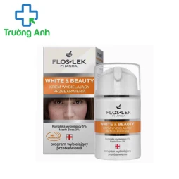 Kem trị nám, tàn nhang, dưỡng trắng da Floslek White & Beauty