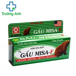 Kem xoa bóp gấu Misa 30g - Thuốc trị đau nhức cơ thể hiệu quả