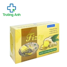 Kẹo gừng Fizty DHG Pharma - Hỗ trợ giảm đau rát họng hiệu quả