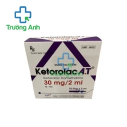 Ketorolac A.T- Thuốc giảm đau sau phẫu thuật hiệu quả của dược Phẩm An Thiên