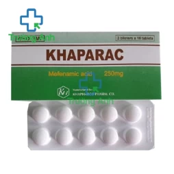 Khaparac 250mg Khapharco - Thuốc giảm đau hạ sốt hiệu quả