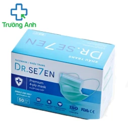 Khẩu trang y tế 4 lớp cao cấp Dr. Seven - Giúp ngăn ngừa vi khuẩn qua đường hô hấp