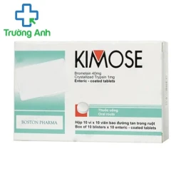 Kimose - Thuốc điều trị phù nề, sưng đau hiệu quả