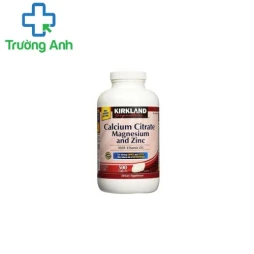 Kirkland Calcium Citrate Magnesium and Zinc 500 viên - Giúp bổ sung canxi hiệu quả    