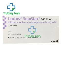 Lantus Solostar 100units/ml - 3ml - Thuốc điều trị bệnh tiểu đường hiệu quả