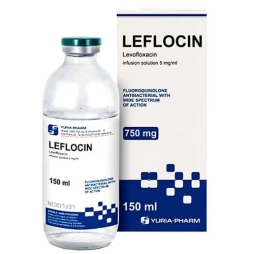 Leflocin 750mg/150ml Yuria - Thuốc điều trị nhiễm khuẩn hiệu quả