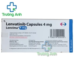 Lenvima 4mg - Thuốc điều trị thư tuyến giáp, gan và thận của Ấn Độ