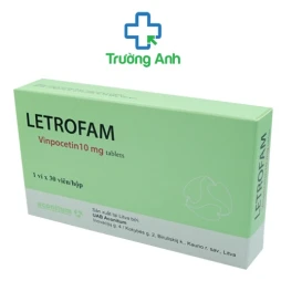 Letrofam - Giúp điều trị rối loạn tuần hoàn máu não hiệu quả của Litva