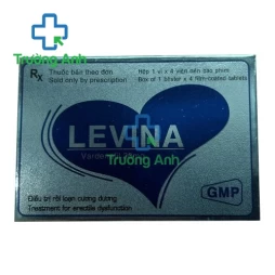 Levina 20mg Armephaco - Điều trị rối loạn cương dương hiệu quả 