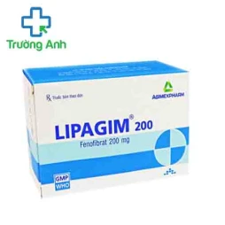 Lipagim 200 Agimexpharm - Thuốc giúp hạ mỡ máu hiệu quả