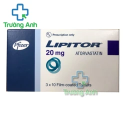 Lipitor 20mg - Thuốc điều trị tăng cholesterol trong máu hiệu quả của Úc