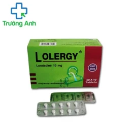 Lolergy Tab.10mg - Thuốc chống dị ứng hiệu quả