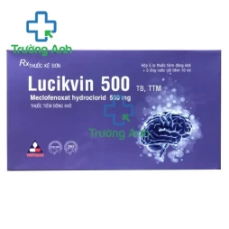 Lucikvin 500 Vinphaco - Thuốc điều trị suy giảm trí nhớ hiệu quả