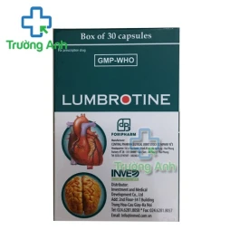 Thuốc Lumbrotine lọ 30 viên