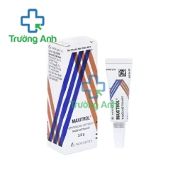 Maxitrol mỡ (ointment) 3,5g - Thuốc mỡ tra mắt của Bỉ