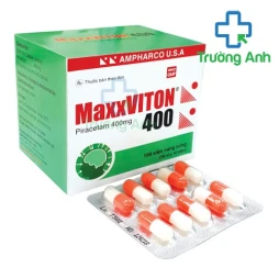 Maxxviton 400 - Thuốc điều trị tổn thương não hiệu quả của Ampharco